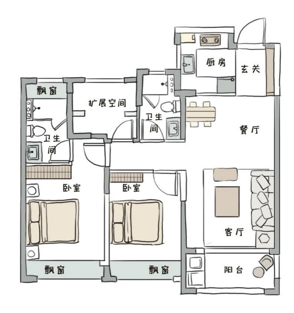 金輝產(chǎn)品戶型圖